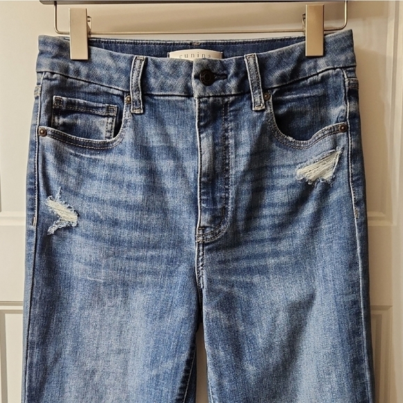 NWOT Eunina Stretch Aliyah Flares - 27 - Picture 7 of 11